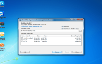 How to create Vhd from Physical Disk