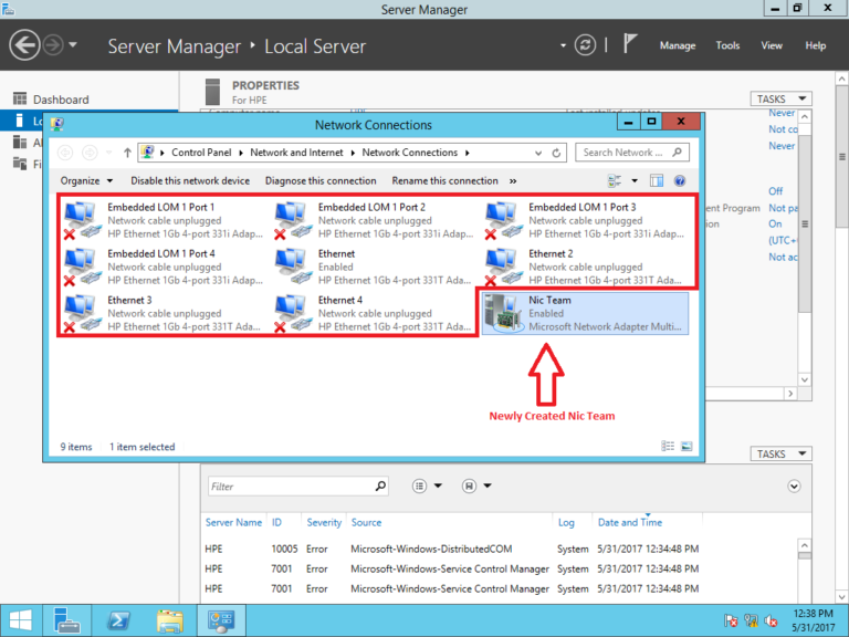 How To Enable Nic Teaming In Windows Server 2012 R2 Techridez
